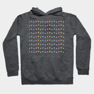 Mini Rainbow Cascading Star Pattern Hoodie